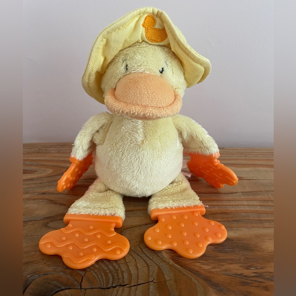 Bright Starts  waddle  Teether Toy Baby Infant Lovey Washable